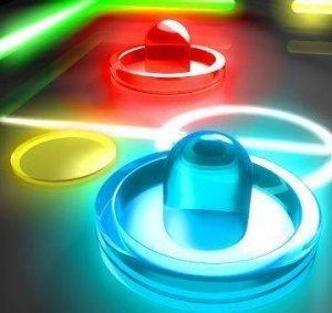 Neon Rink Hockey