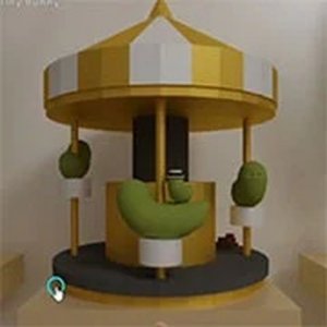 Fireplace Room Escape Puzzle