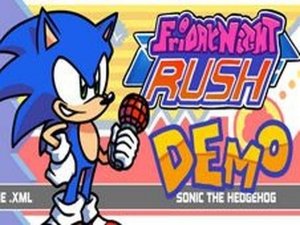 Friday Night Rush Sonic Rhythm Game