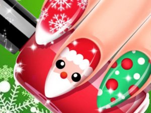 Christmas Nail Salon Nail Art
