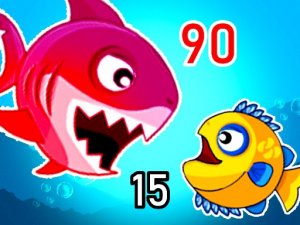 Fish Growth Online Arcade Game