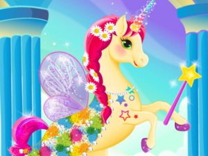 Unicorn Fashion Dress Up Game