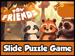 Paw Friends Slide Puzzle