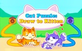 Line Art Cat Rescue Puzzle