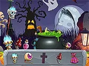 Halloween Hidden Object Puzzle
