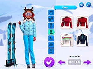 Ellie and Friends Ski Fashion Dress Up